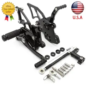 16-ks-220622-1 Fxcnc Fx-jt-r3-15/16-ks-220622-1 For Yamaha Yzf R25 R3 2014-2024 Mt03 2015-2024 Mt-25 Rearset Footpeg Cnc Black