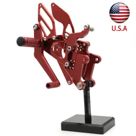05-ks-210114-1-2 Fxcnc Fx-jt-r6-03/05-ks-210114-1-2 For Yzf R6 2003 2004 2005 Cnc Rearset Footrest Footpeg Pedals Shift Gp Red Pegs