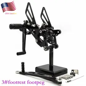 14-ks-2101011-3 Fxcnc Fx-jt-r6-06/14-ks-2101011-3 For Yamaha Yzf R6 2006-2023 Cnc Rearset Footrest Footpeg Pedals 2008 2012 2018