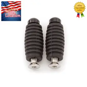 Fx-jz-fs-220108-m-17 Fxcnc Black Small Rubber Motorcycle Footrests Footpegs Universal Cnc Modify Foot Pegs
