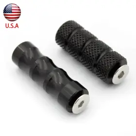 Fxcnc Fx-jz-ks-210916-m-58 Black Small Footrests Footpeg Uiversal Cnc Modify Foot Peg Rearset Pedal Racing