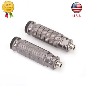 Fx-jzxk-ks-220105-m-6 Fxcnc Gray Cnc A Pair Footrests Footpegs Foot Pegs For Universal Modify Rearset Usa