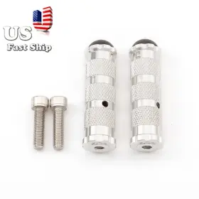 Fxcnc Fx-jzxk-r31907 Cnc Knurled Motorcycle Race Foot Pegs Pedal Foots For Rearsets 8mm Universal Set