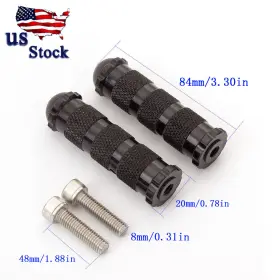 Fx-jzxk-yswe-201028-m-421 Fxcnc Black Motorcycle Bike Rearset Footrests Footpeg Foot Pegs Pedals