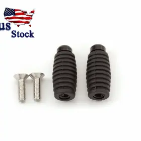 Fx-sjxjz-rzm2j-18111-z-276 Fxcnc Motorcycle Foot Rest Rubber Brake Pegs Footpegs Cover Black For Bmw S1000rr