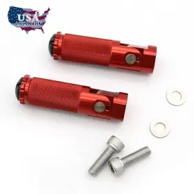 Fx-zdjd-rzm2e-20231220-m-18 Fxcnc Folding Foldable Motorcycle Footrests Footpeg Foot Peg Rearset Universal