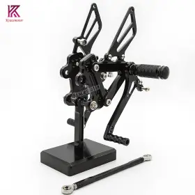 Kr-yyc-147-krace-210602-14 Fxcnc For Kawasaki Ninja600 Zx6r Zx636 1999-2002 Cnc Footpeg Rearset Footrest Rear Set