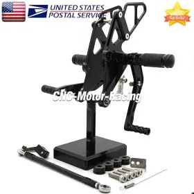 Kr3-jt-r1-210525-25 Fxcnc Rised Cnc Rearset Footrest Footpeg Pedals For Yamaha Mt-07 Fz07 Mt07 2013-2022