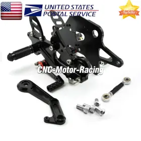 Kr3-jt-r1-210525-29 Fxcnc Black Cnc Rearset Footpegs Pegs Set For Kawasaki Ninja 650 Z650 Er6n 2017-2025