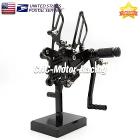 Kr3-jt-r1-210526-09 Fxcnc Cnc Rearset Footrest Footpegs Set For Kawasaki Ninja Zx6r Zx636 2009-2025 2015