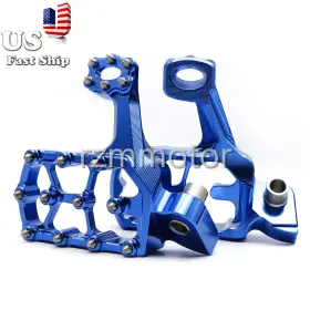 Fx-jd-ext-r1j-250924-4 Fxcnc Racing For Yamaha Wr250x 08-11 Yz85 98 99 00-17 Cnc Pivot Dirt Foot Pegs Rest Blue