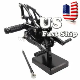 K1-rzm4j-211025-1 Fxcnc Racing Fx-jt--k1-rzm4j-211025-1 Cnc Footpegs Rearsets Pedals For Kawasaki Ninja 300/250 2013-2017 Ex250 09-12