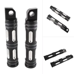 Geminiauto-ususa 550742753172 Foot Pegs Footpegs Footrest Fit For Harley Xl1200t/xl1200v/xl1200x/fxsb Black Us