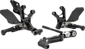 As31gt3-s13-b Gilles As31gt3 Black Adjustable Rearset