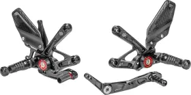 Mue2-y01-b Gilles Tooling Mue2 Rearset - Black Yamaha