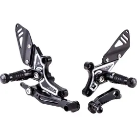 Rct10gt-bm08 Gilles Tooling Rct10gt Rearset - Black/silver