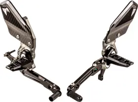 Rct10gt-in01 Gilles Tooling Adjustable Rearset - Chrome Indian
