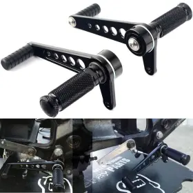 Rsuc-bla-hy2-0409 Golfcarts Universal Bobber Cafe Racer Rear Sets Footpeg For Honda Cb350 Cb500 Cb650 Cb750