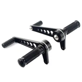 Rsuc-bla-gsp-q4-0123 Golfcartsparts Cafe Racer Rearsets Rear Set Footpeg For Yamaha Rd350 Xs650 V-twin 920 Sr400 500