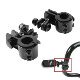 Goodcde 420017712572 Us 1 Inch 1.25 Highway Bar Foot Pegs Mount Clamps Bracket Set For Harley Black