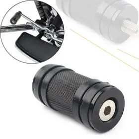 Goodcde 523456390193 Black Shifter Peg Lever Foot Pegs For Harley Dyna Sportster Softail Street