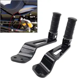 Goodpartscenterus 550722571253 For Yamaha Bolt Xvs 950 R 14-17 Rear Passenger Foot Peg Footrest Bracket Set