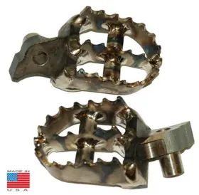 Fpy-07yz-t Graves Titanium Foot Pegs Silver For Yamaha Yz450f/yz250f 2005