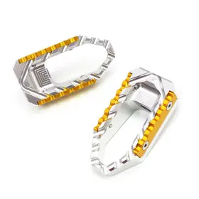 Fpfg100sitoursithxxxgsuspn364 Gstar Trc Gold Wide Front Foot Pegs Fit Yamaha Yzf R1 R1m 15 16 17 18 19 20 21