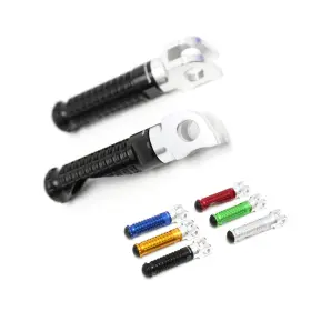 Fpfg11simproxxxgsuspn036 Gstar Mpro Black Cnc Front Foot Pegs Fit Bmw R1100gs Abs 95 96 97 98 99