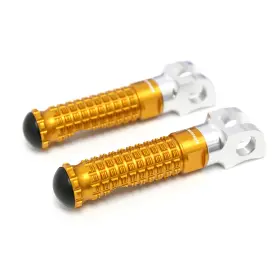 Fpfg27simproxxxgsuspn131 Gstar Mpro Gold Cnc Front Foot Pegs Fit Harley Davidson Sportster 883 09-14 15 16 17