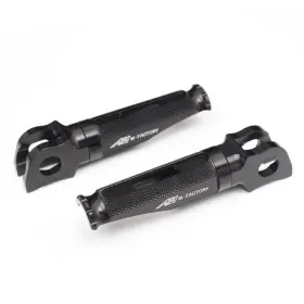G3fpfg90simfpus331 Guiderstar68 Black Shinobi Front Rider Foot Pegs Pedal For Fz6 S Fazer 04-10 11 12 13 14 15