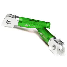 G3fpfg92simfpus345 Guiderstar68 Green Shinobi Front Rider Foot Pegs Pedal For Yamaha Yzf R25 14 15