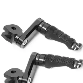 Usg5fpfg60m40bkmccp245 Guidestaronline67 R-fight 40mm Adjustable Front Footpegs For Gsxr 600 06-15 16 17 18 19 20 21