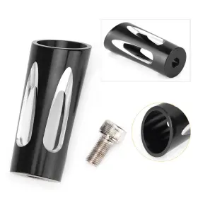 Gzyf 550742883473 1x Cut Shift Lever Shifter Peg Black Billet For Harley Davidson Glide Dyna Cvo