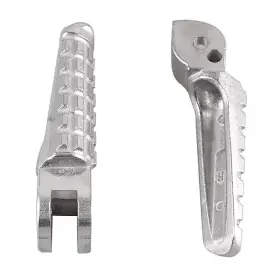 Gzyf 550745364436 Fit Ducati Monster 696 796 2009-2013 Silver Motorcycle Front Footrests Foot Pegs