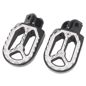 Gzyf 550746899760 For Husqvarna/ 85cc-530cc 2005 2006 2007-2015 2x Black Dirt Bike Foot Pegs Pedal