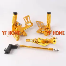 Gzyf 550746904181 For Honda Cbr 1000rr 2008-2012 Gold Motorcycle Rearsets Rear Set Foot Pegs Gzyf 550746904181 For Honda Cbr 1000rr 2008-2012 Gold Motorcycle Rearsets Rear Set Foot Pegs