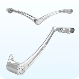 Cy-sm-113-cd Happy-motor Cnc Chrome Brake Arm Heel Toe Shift Lever For Harley Softail Slim Fatboy 00-17 Cy-sm-113-cd Happy-motor Cnc Chrome Brake Arm Heel Toe Shift Lever For Harley Softail Slim Fatboy 00-17