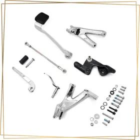Cy-sm-3113-cd Happy-motor Chrome Forward Control Kit For Harley Softail Low Rider 2018-2022