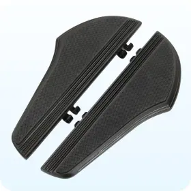 Cy-sm-bg714a-bk Happy-motor Black Defiance Rider Footboard For Harley Touring Driver Floorboards Softail Fl
