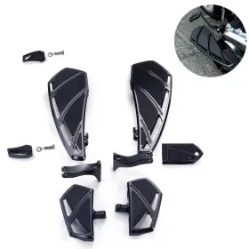 S2-sm-2230-bk Happy-motor Phantom Floorboards For Harley Touring Road King Electra Glide 1980-2025