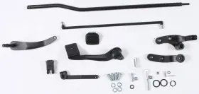 121023 Harddrive Forward Control Kit With Mounting Plates Black Without Pegs #121023