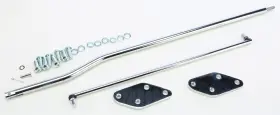 121024 Harddrive Forward Control Extension Dyna 06-17 Chrome