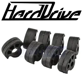 17-0425ir Harddrive Comfort-ride Rubber Inserts For Passenger Footpegs Iu