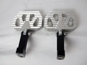 820-51118 Harddrive Harley Davidson Touring Passenger Floorboards Flh Flt Flhr Gripmax