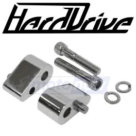 Harddrive Mn/f24r Passenger Floorboard Extensions For 1986-1991 Harley Davidson Fltc Fa