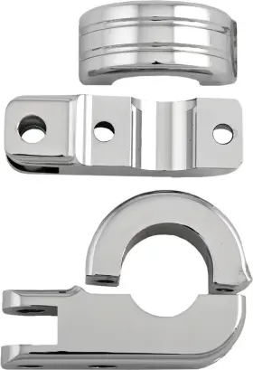P77-6004 Harddrive Bar End Footpeg Male Mount Clamps - 1-1/4in Motorcycle Street Bike P77-6004 Harddrive Bar End Footpeg Male Mount Clamps - 1-1/4in Motorcycle Street Bike