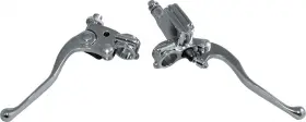 St00323-c Harddrive Universal Old School Hand Controls - Chrome Motorcycle Street Bike
