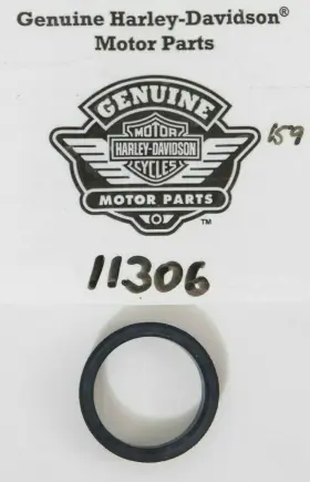 11306 Harley Davidson Rubber Foot Peg Rest Narrow Small Ring Oem Qty 5