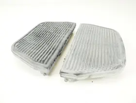1621-0465 Harley-davidson 97-21 Touring Black Rubber Passenger Floorboard Inserts